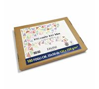 Box 100 Carte 100 Idee 100, Cartoncini Creativi Assortiti Cm. 35X50