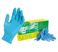 Box 100 guanti Nitrilpro in nitrile senza polvere taglia XL (9-9,5)