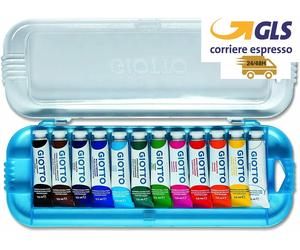 BOX 12 PZ. GIOTTO FILA COLORI A TEMPERA da 7.5ml 302500