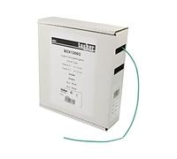 BOX 1206 G Tubo termoretraibile senza colla 2:1 1,2 mm L: 10 m verde poliolef...