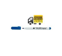 BOX 12PZ. TRATTO Memo PENNARELLO/MARCATORE BLU PER LAVAGNA BIANCA (854001)