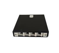 BOX 4 PORTE PER CONNETTORI FIBRA OTTICA SC SIMPLEX O LC DUPLEX PER APPLICAZIONI