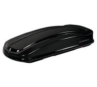 Nordrive Box 530D, box tetto in ABS, 530 litri, doppia apertura - Nero lucido