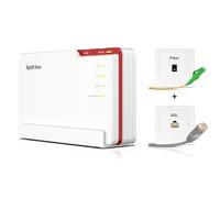 FRITZ!Box 5690 Pro router wireless Gigabit Ethernet Banda tripla (2.4 GHz/5 GHz/5 GHz) Bianco