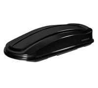 LMXQ Box 630D Box Tetto In Abs 630 Litri Doppia Apertura - Nero Lucido