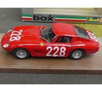 Box 8430 Ferrari 275 GTB/4 #228 Targa Florio1966 Red 1:43 MADE IN ITALY