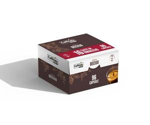 Box 96 capsule Caffitaly Espresso Deciso - confezione risparmio