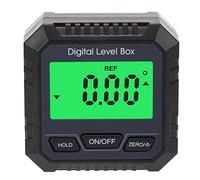 Box a livello digitale - Angolo, display LCD luminoso, doppia molità di misurazione con blocco dei ti, base magnetica per costruzione e lavorazione del legno, strumento portatile (type 1)