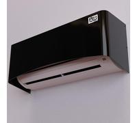 Box Air Klima copertura split aria condizionata Split Cover - Nasconde lo split e rispetta il design della tua casa (Nero, S)