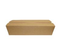 Box Alimenti Take Away Avana Gigante 300x165x70 mm 40 pz - Imballaggi Alimentari