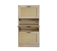 Box and beyond - Scarpiera in Cannage, 3 cassetti, 18 paia, stile moderno