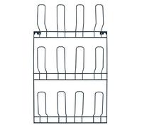 Box and Beyond Scarpiera, Metallo, Grigio, 6cm x 44cm x 72cm