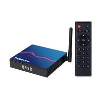 Box Android 14.0, TX98 PRO H618 Quad-Core 64Bit Cortex-A53 Mali 450 MP2 GPU Supporto 4K 3D 1080P 2.4/5.0Ghz WiFi BT5.0 10/100M Ethernet DLNA HDMI 2.0 H.265,4gb+64gb