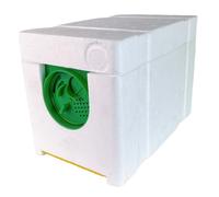 Box api, scatole di api con Alimentatore d'Acqua, Box Ale Ape a api con Uscita Rotante, Mini Scatola di nuc in Schiuma per api, Forniture per l'accoppiamento per l'accoppiamento e l'allevamento