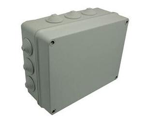 Box Aria Industriale n/t 305 x 244 x 126 mm con 12 strozzatori IP55 Grigio 2721-02 Electro-plast 5902431691008