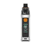 Box Armour G Kit Va-poresso 80 W Vape 3000mAh Batteria (Argento) Cartuccia Armour G 5 ml Adatta GTX Coil 0.2/0.4ohm E-Cigarette Originale - No Nicotine