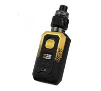 Box Armour Max Mod Kit Va-poresso 220 W (Oro cibernetico) 6 ML Atomizzatore iTANK T Tank Resistenza GTi Coil 0,2Ω/0,4Ω Doppia Batteria 18650/21700 [Batteria non inclusa] Originale - No Nicotine