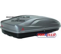 BOX AUTO BAULE PORTATUTTO DA TETTO ALL-TIME 320 UNIVERSALE G3 240 LT