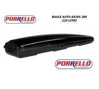 G3 Arjes 280 Box baule portapacchi 225 lt nero metallizzato 228x48x32