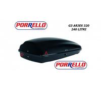 BOX AUTO BAULE PORTATUTTO DA TETTO ARJES 320 UNIVERSALE G3 240 LT