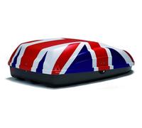 G3 Krono 320 LTD Box da Tetto 240 Litri Singola Apertura, UK Flag