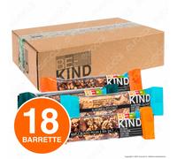 BE-KIND Barretta, Confezione Mista in 6 Gusti diversi, Snack Senza Glutine, 1 Confezione x 18 Barrette da 40 gr