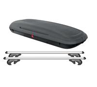 BOX Baule 480 LT.Barre Portatutto Tetto auto COMPATIBILE con A4 dal 1994 al 2015