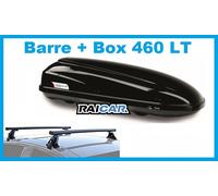Box baule auto Carbox shuttle da tetto viaggio con Barre portapacchi Ford fusion