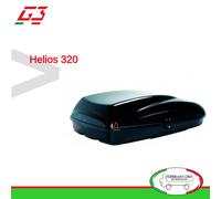 BOX BAULE PORTABAGAGLI TETTO AUTO G3 MOD.HELIOS 320 - 240 LT - 22.290 Fiat Panda