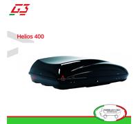 G3 Helios 400 Box baule portapacchi 330 lt nero metallizzato 146x72x37
