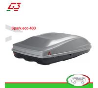 BOX BAULE PORTABAGAGLI TETTO AUTO G3 SPARK.eco 400- 330 LT - 22.414 Lancia Delta