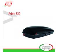 BOX AUTO G3 ARJES 320 NERO BAULE PORTATUTTO PORTABAGAGLI PORTAPACCHI