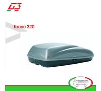 BOX BAULE PORTABAGAGLI TETTO G3 MOD. KRONO 320 - 240 LT - 22.200 Renault Clio