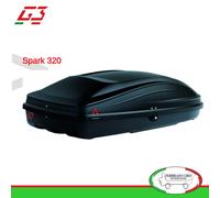 BOX BAULE PORTABAGAGLI TETTO G3 MOD. SPARK 320 - 240 LT - 22.400 Skoda Fabia