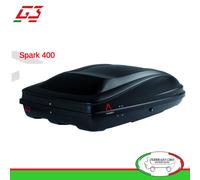 BOX BAULE PORTABAGAGLI TETTO G3 MOD. SPARK 400 - 330 LT - 22.404 Lancia Delta