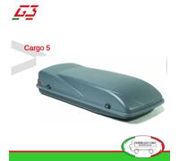 BOX BAULE UNIVERSALE PORTABAGAGLI TETTO AUTO G3 MOD.CARGO 5 - 355 LT - 22.105