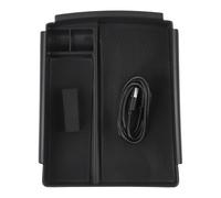 Box Bracciolo 1 Pz Scatola Di Immagazzinaggio Console Centrale Anteriore Con Cavo Di Alimentazione Caricabatterie Wireless Per Tesla Per Modello XS 2016~2020 PYPFQUMQGR