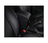 Box Bracciolo Auto Con Supporto Multifunzionale PU Morbido Cuscino Interno Retrofit Parti USB Per Suzuki Per Ignis 2005-2022(A3 Black white NOUSB)