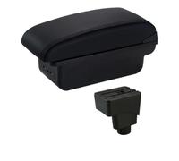 Box Bracciolo Auto Console Centrale Braccio Supporto Gomito Scatola Custodia Auto Per Ford Per EcoSport 2013 2014 2015 2016 2017 MTVTFECEWG(C2 Black Line 3USB)