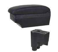 Box Bracciolo Auto Per Daihatsu Per Sirion Per Materia 2013 2014 2015 2016 2017 Accessori Per Riporre La Console Per Il Resto Della Mano In Pelle(E1 Black Line)