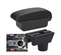 Box Bracciolo Auto Per Dodge Per Attitude Accessori Auto Bracciolo Box Portaoggetti Interno(B3 Black white 3USB)