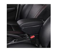 Box Bracciolo Auto Per Mazda CX-3 2014-2019 Doppio Strato Intensificare Scatola Portaoggetti Console Centrale Portabicchieri Posacenere USB(C1 7USB)