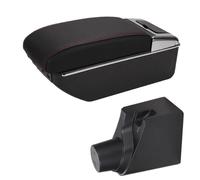 Box bracciolo Auto, per Yaris, per Ibrido 2015 2016 2017 2018 2019 2020 2021, Scatola portaoggetti USB con portabicchieri, Scatola corrimano retrofit