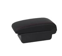 Box Bracciolo Bracciolo For Auto Accessori For Interni Scatola Portaoggetti Retrofit Per VW Per Polo 9N 3 Mk4 2002 2003 2004 2005 2006 2007 2008 2009 PYPFQUMQGR(B1 red line 3USB)