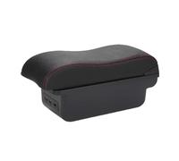 Box Bracciolo Bracciolo Per Auto Per Suzuki Per Jimny JB74 2018 2020 2021 2022 2023 2024(B1 Black red 3USB)