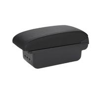 Box Bracciolo Bracciolo Per Auto Per VW Per Polo 2020 2021 2022 2023 2024(B2 Black line 3USB)