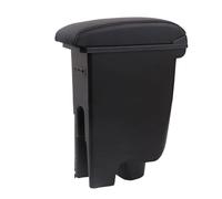 Box Bracciolo Console Centrale Per Citroen Per C1 Bracciolo Box Accessori Per Auto Negozio Dettaglio Interni Auto Braccioli(A2 Black Black line)