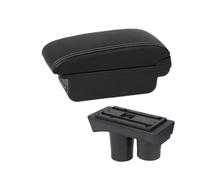 Box Bracciolo Console Centrale Per Citroen Per C3 Per C2 Bracciolo Per Auto Scatola Portaoggetti Parti Interne Parti Di Retrofit Dedicate Accessori Auto Braccioli(B1 Black white 3USB)