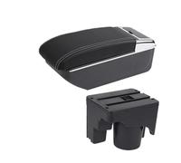 Box Bracciolo Console Centrale Per VW Per Golf 6 Per Golf 5 Per Mk6 Per MK5 Per Jetta 5 Bracciolo Portaoggetti Per Auto Retrofit Interno Auto Braccioli(B white line NO USB)