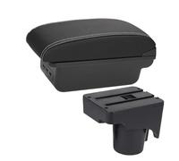 Box Bracciolo Console Centrale Per VW Per Sagitar Per Golf 6 Bracciolo Auto Dettagli Interni Parti Scatola Portaoggetti Accessori Auto USB Auto Braccioli(B3 Black white 3USB)